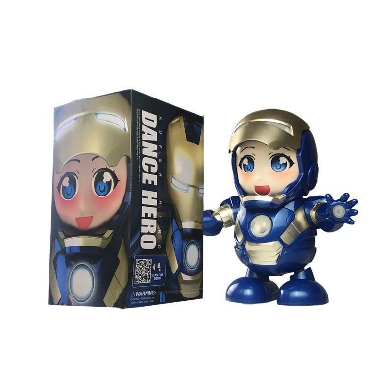 Robot Toy Manufacturer - Iron Man Dancing Singing Light