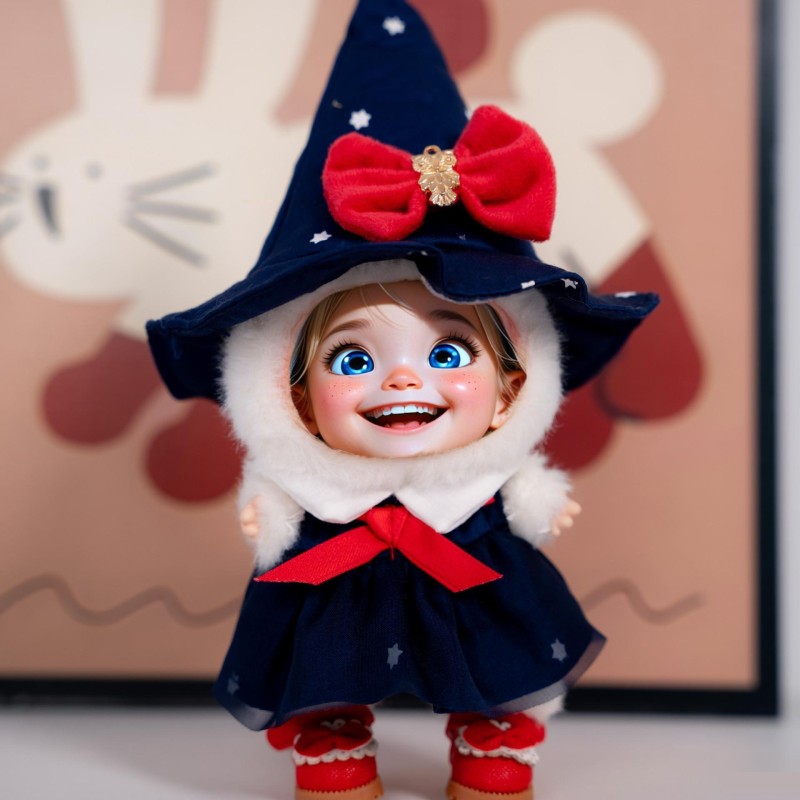 Doll Clothes Factory - Witch Theme Waterproof Outfit