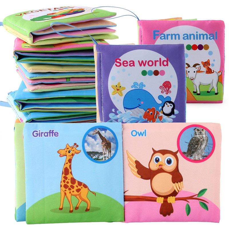 Educational Toy Manufacturer - Chinese English Cloth Book Plush