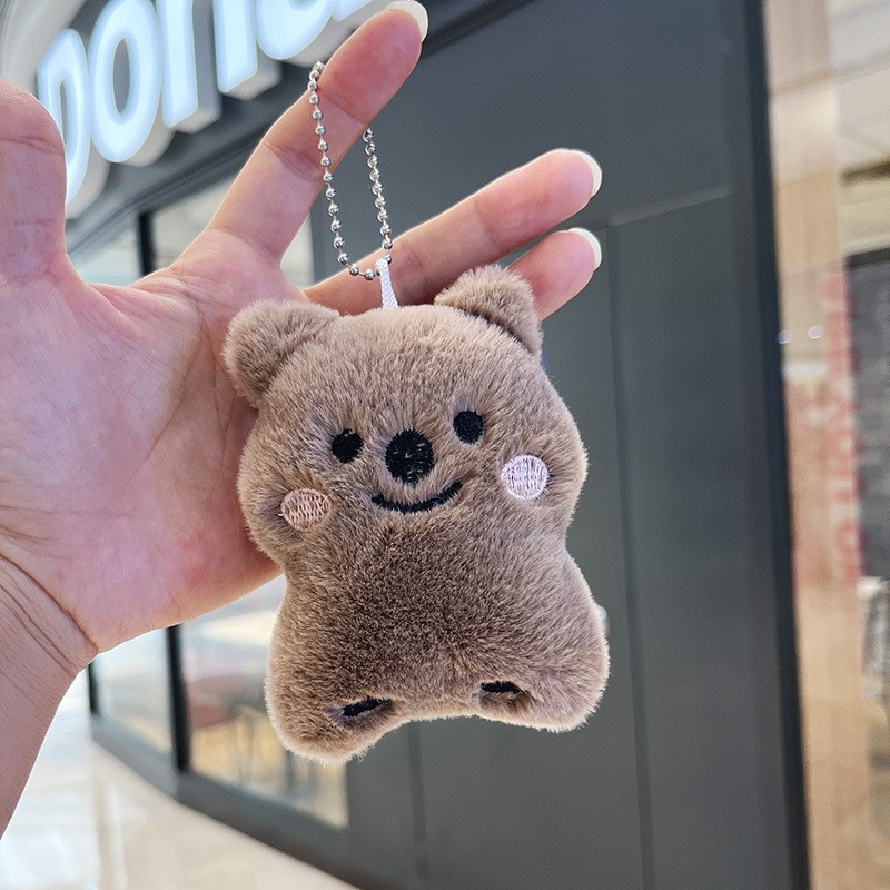 Keychain Manufacturer - Custom Plush Bear Rabbit Keychain