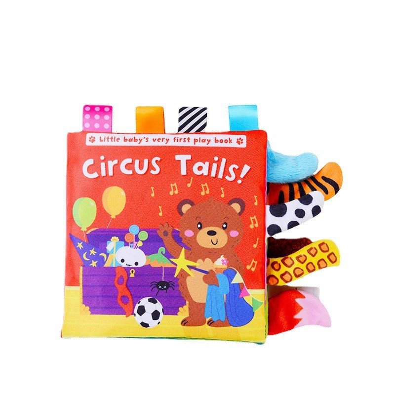 Educational Toy Factory - Plush Doll with Ring Tail Book