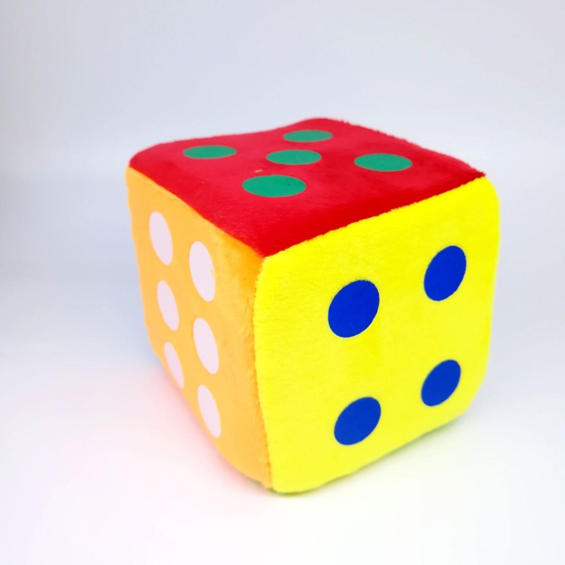 Plush Toy Factory - 10cm Dice Toy PP Cotton Pendant