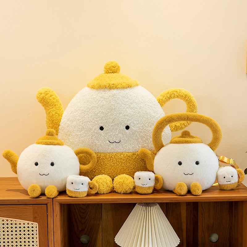 Plush Toy Manufacturer - Teapot Teacup Pillow Bag Doll Decor