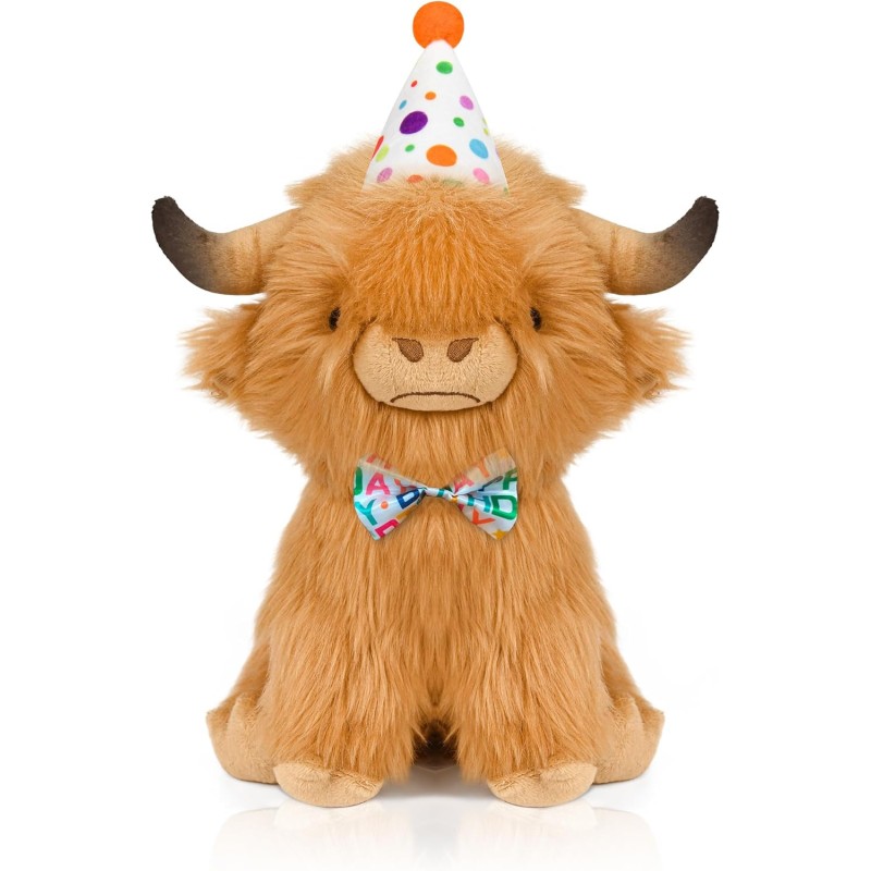 Plush Toy Manufacturer - Custom Mini Highland Cow Stress Relief