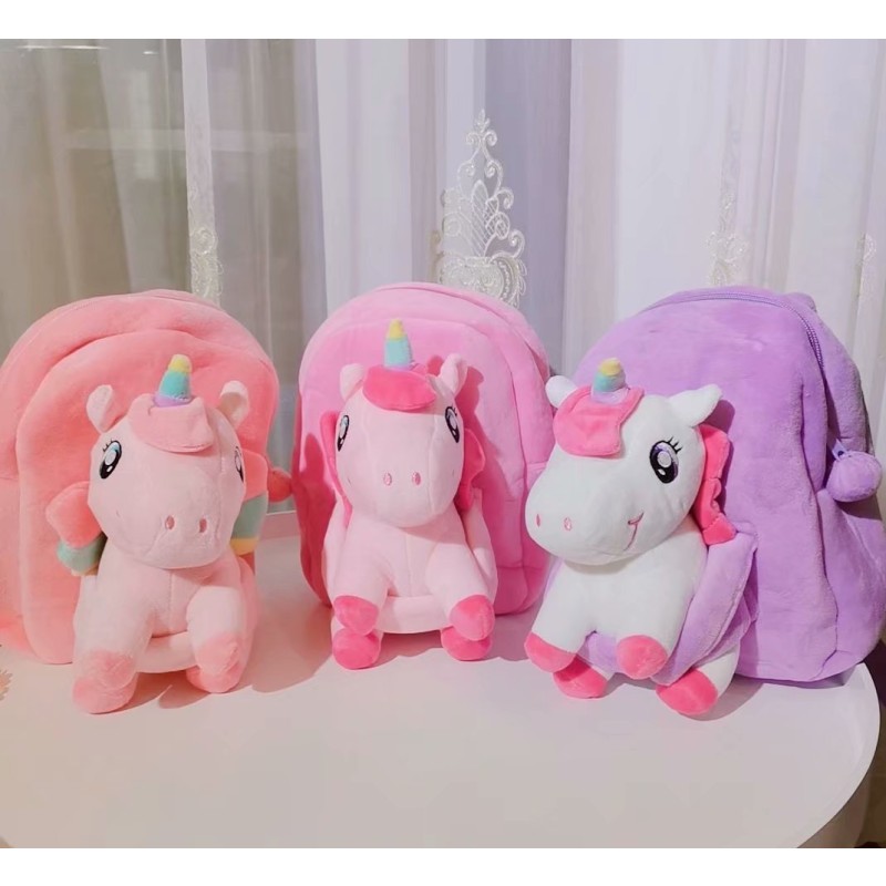 Backpack Factory - OEM Plush Unicorn Bear Backpacks