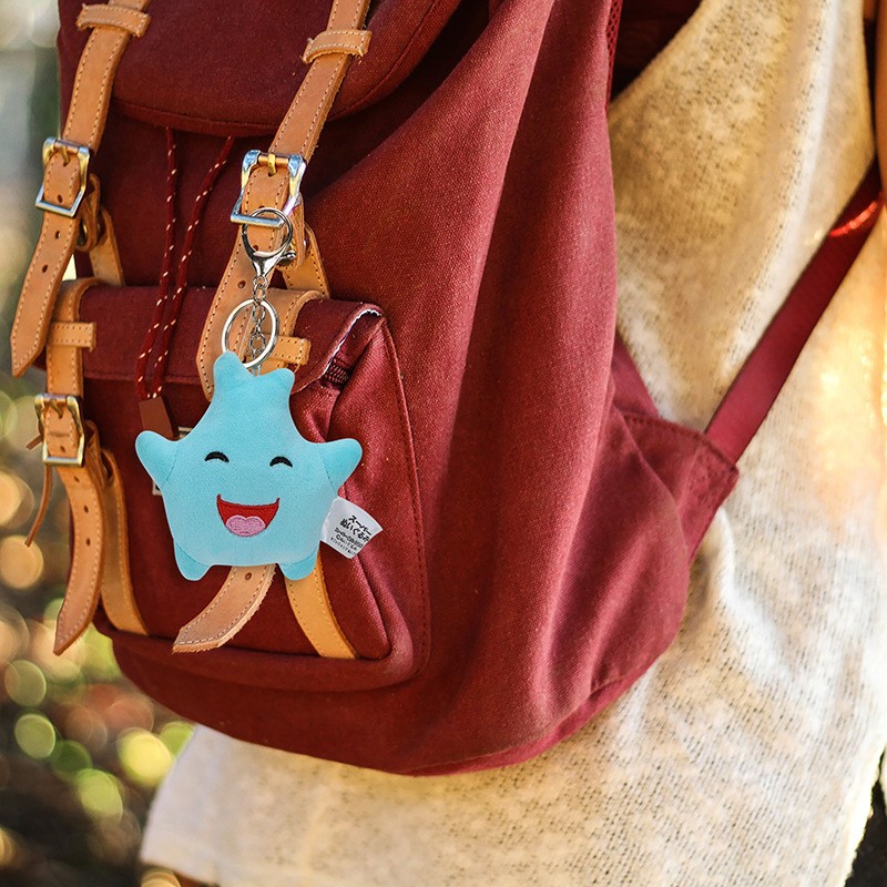 Keychain Factory - Glow Dark Mini Plush Backpack Accessory
