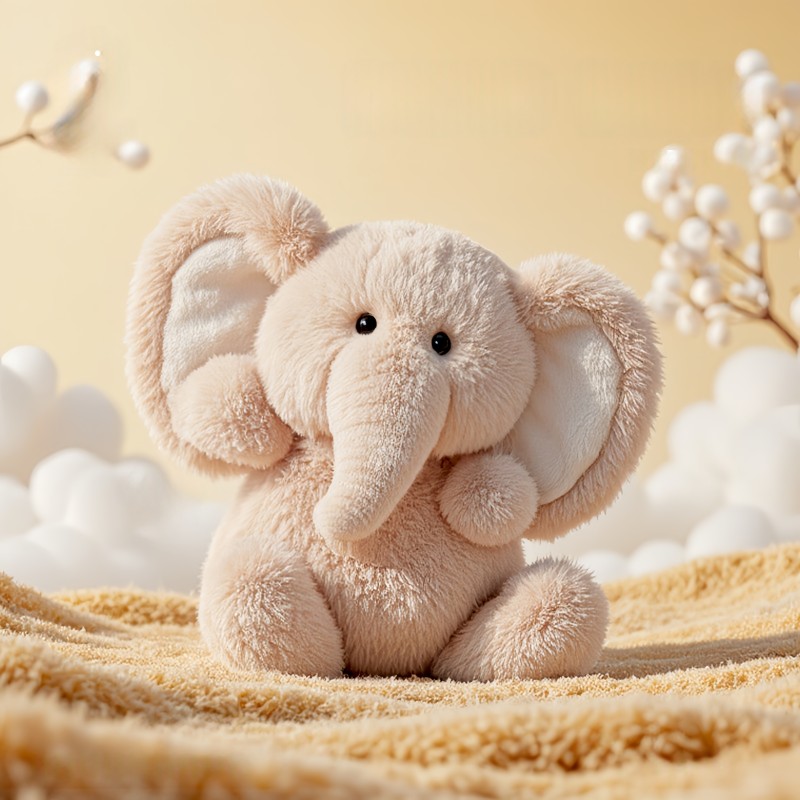 Plush Toy Factory - Small Elephant Comforter PP Cotton Filling