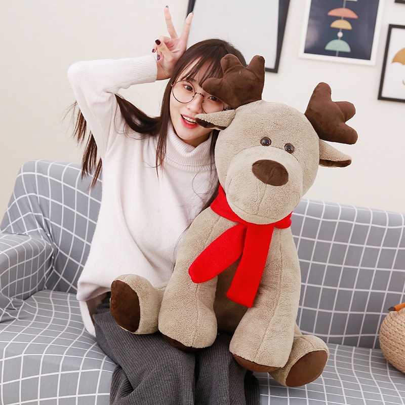 Plush Toy Factory - Custom Christmas Moose Doll Cotton Gift
