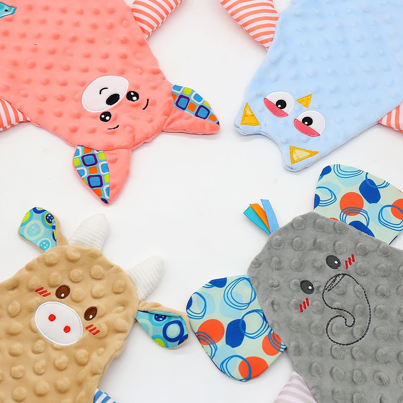 Baby Gift Set Factory - Colorful Pattern Teether Comforter