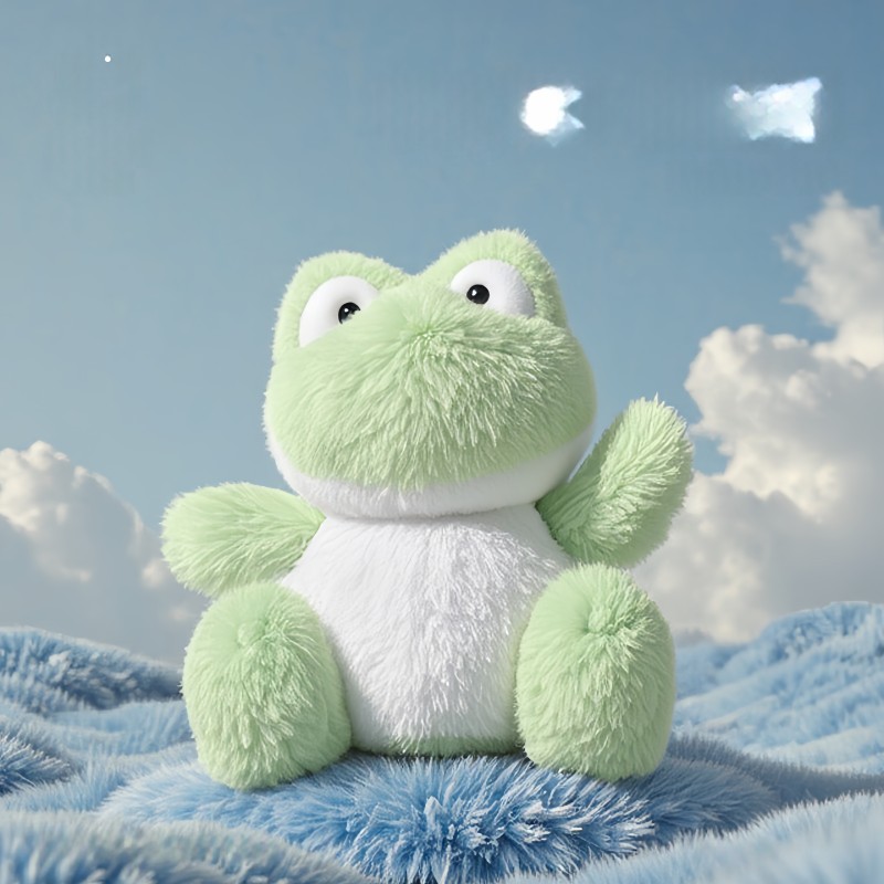 Plush Toy Manufacturer - OEM/ODM Kawaii Frog Stuffed Toy