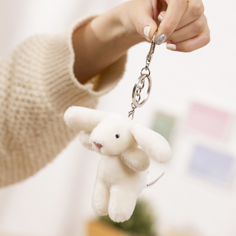 Keychain Factory - Premium Plush Rabbit Keychain Toy