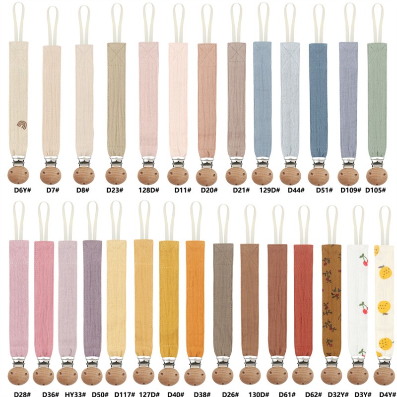 Baby Accessories Factory - Wooden Pacifier Clip Plush Toys