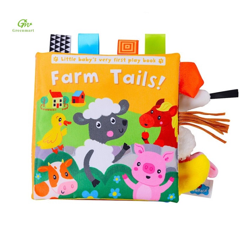 Educational Toy Factory - Plush Doll with Ring Tail Book