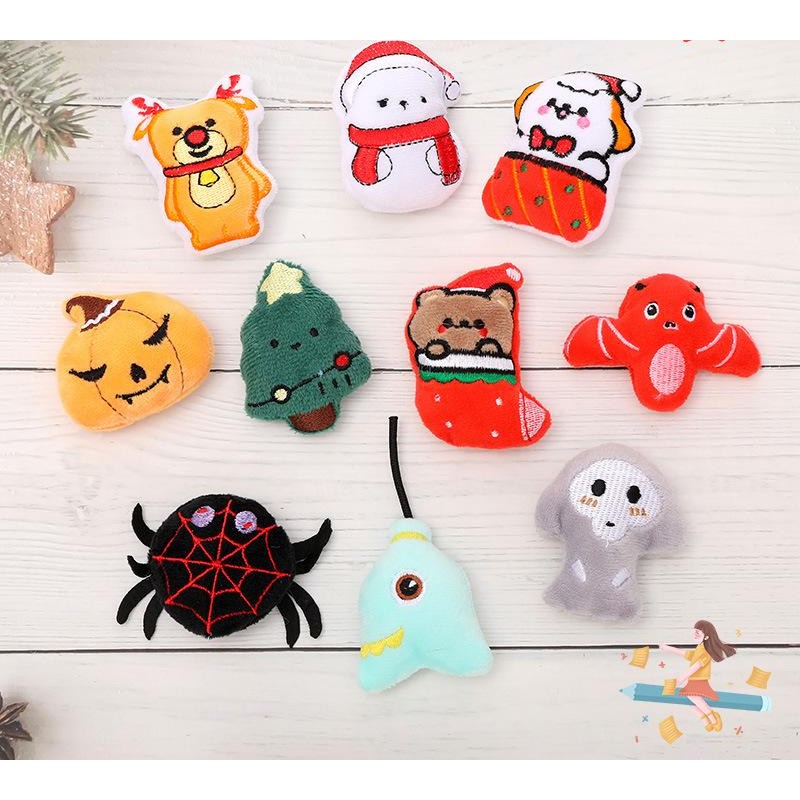 Plush Toy Factory - Christmas Halloween Brooch Gift