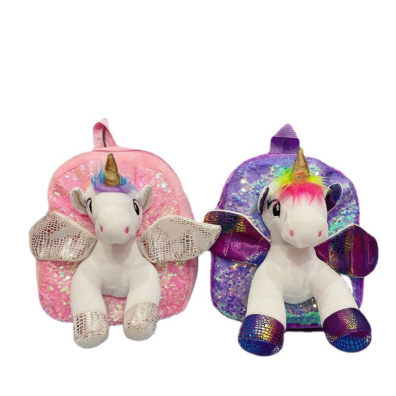 Backpack Factory - Glitter Unicorn School Travel Bag