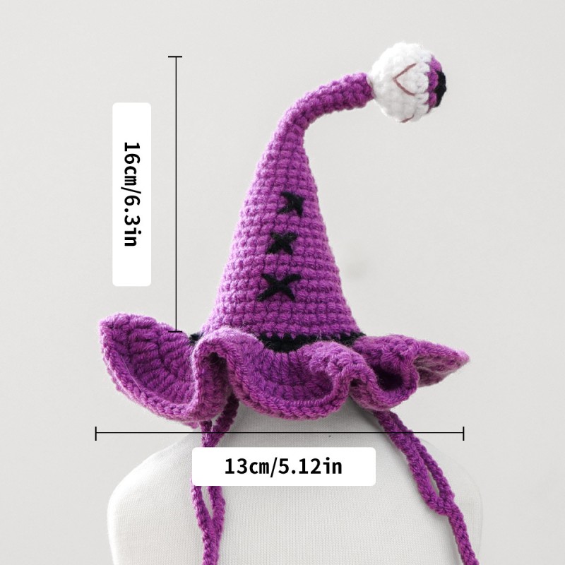 Pet Hat Manufacturer - OEM Custom Knitted Wizard Design