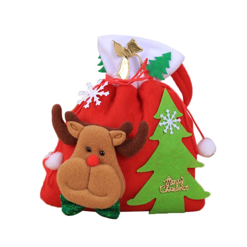 Snowman Ornament Supplier - OEM Custom Felt Candy Bag