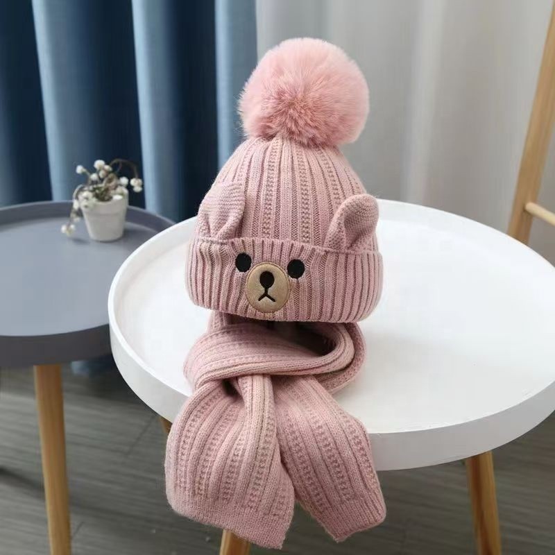 Hat Scarf Set Supplier - OEM Custom Knit Embroidered Design