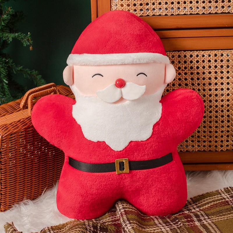 Christmas Cushion Factory - OEM Custom 45cm Santa Pillow