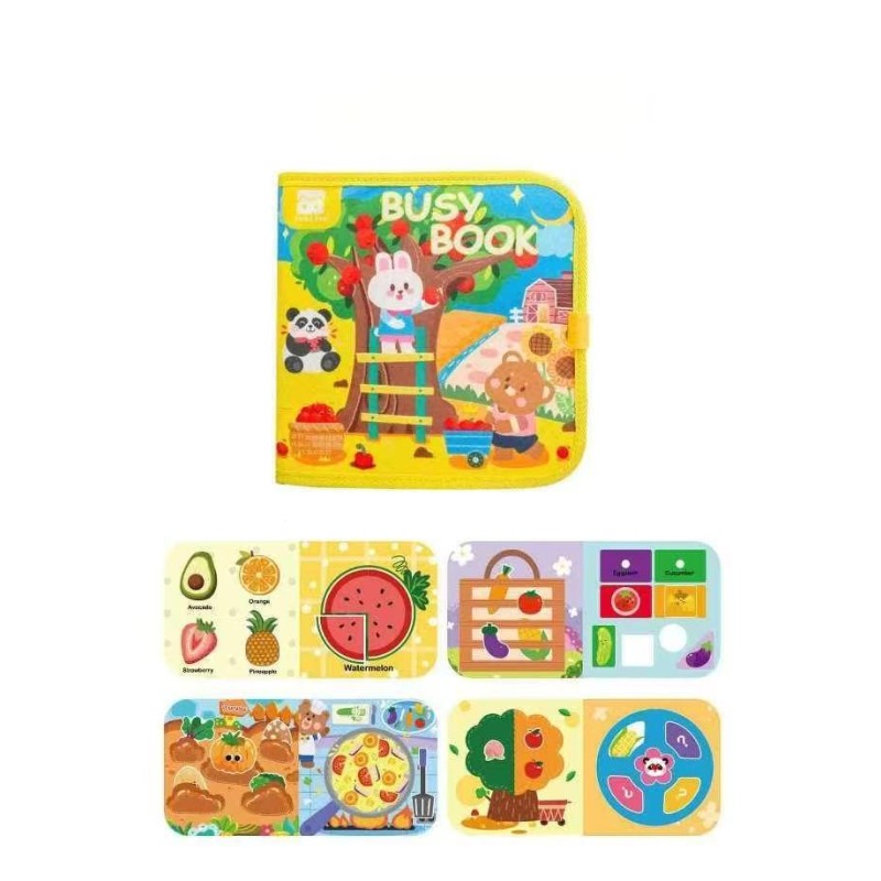 Cloth Book Supplier - OEM Custom Early Educational Toy