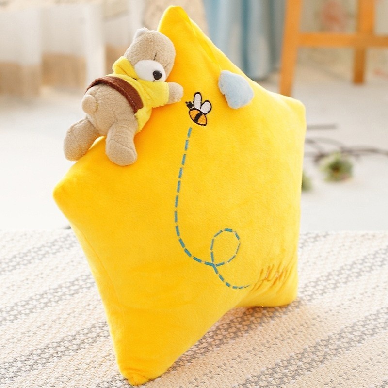 Star Pillow Factory - OEM Custom Yellow Moon Toy
