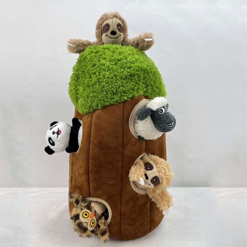Pet Toy Manufacturer - OEM Custom Squeak Tree Hole