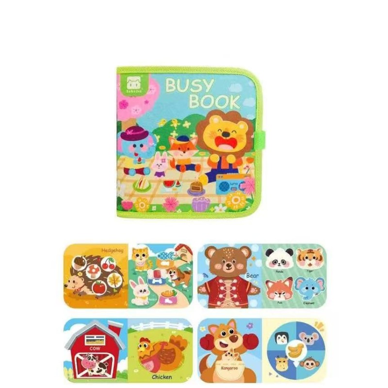 Cloth Book Supplier - OEM Custom Early Educational Toy