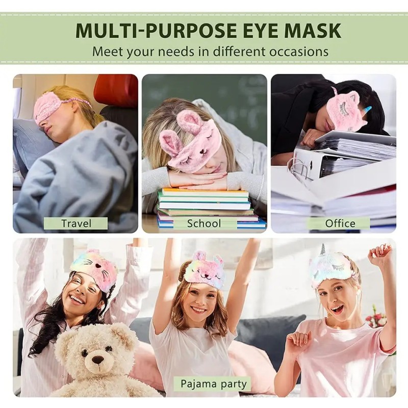 Sleep Mask Manufacturer - OEM Custom Unicorn Cat Design