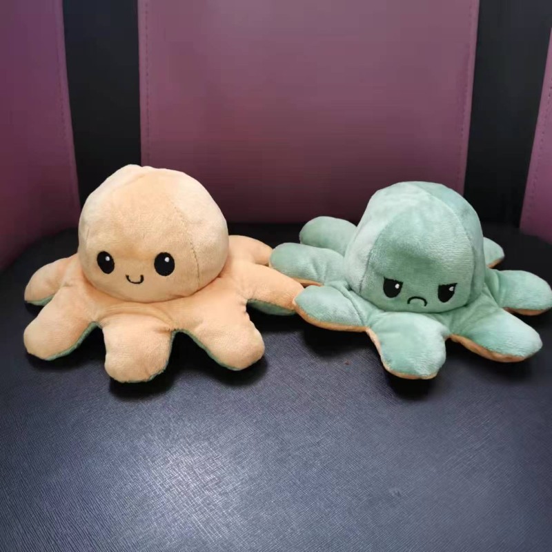 Octopus Doll Factory - OEM Custom Two-Sided Flip Design