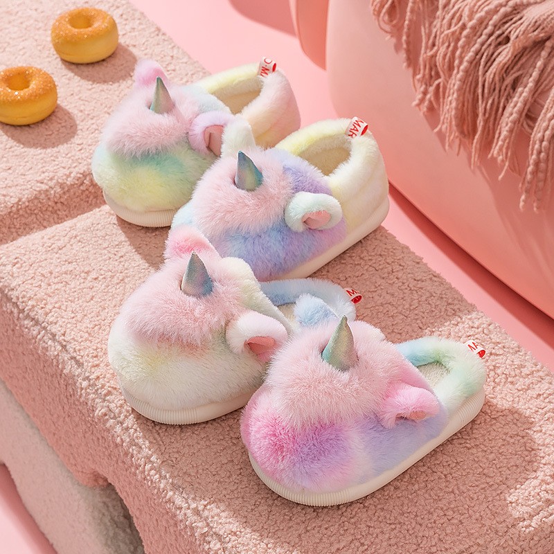 Unicorn Slippers Supplier - OEM Custom Kids Indoor Shoes