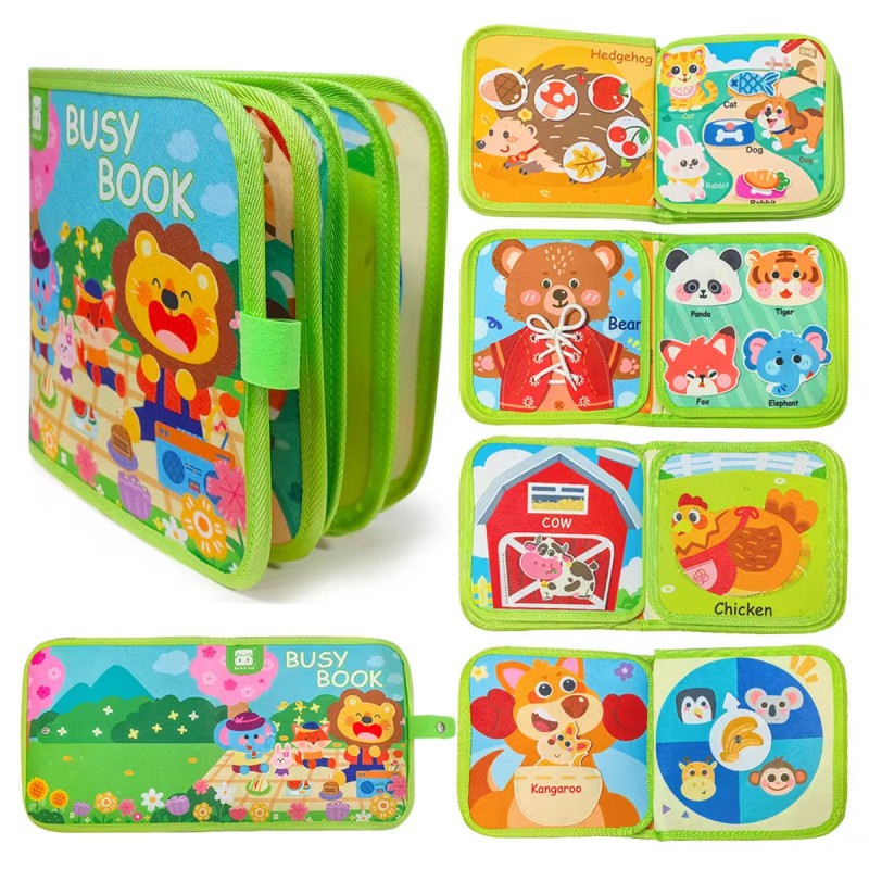 Cloth Book Supplier - OEM Custom Early Educational Toy