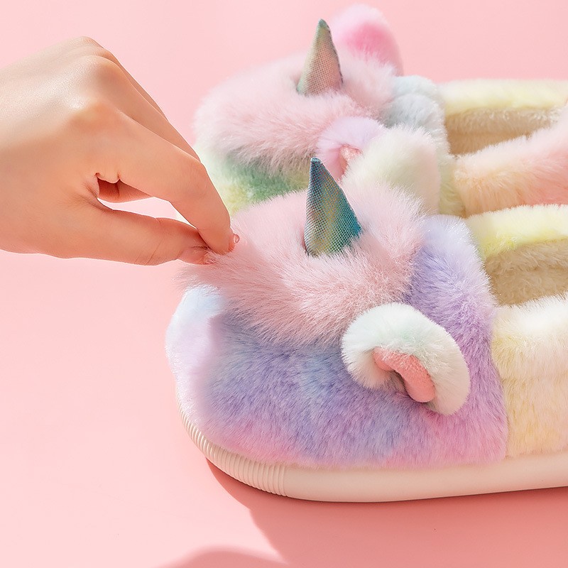 Unicorn Slippers Supplier - OEM Custom Kids Indoor Shoes