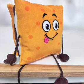 Cheese Pillow Supplier - OEM Custom Fleece Toast Design