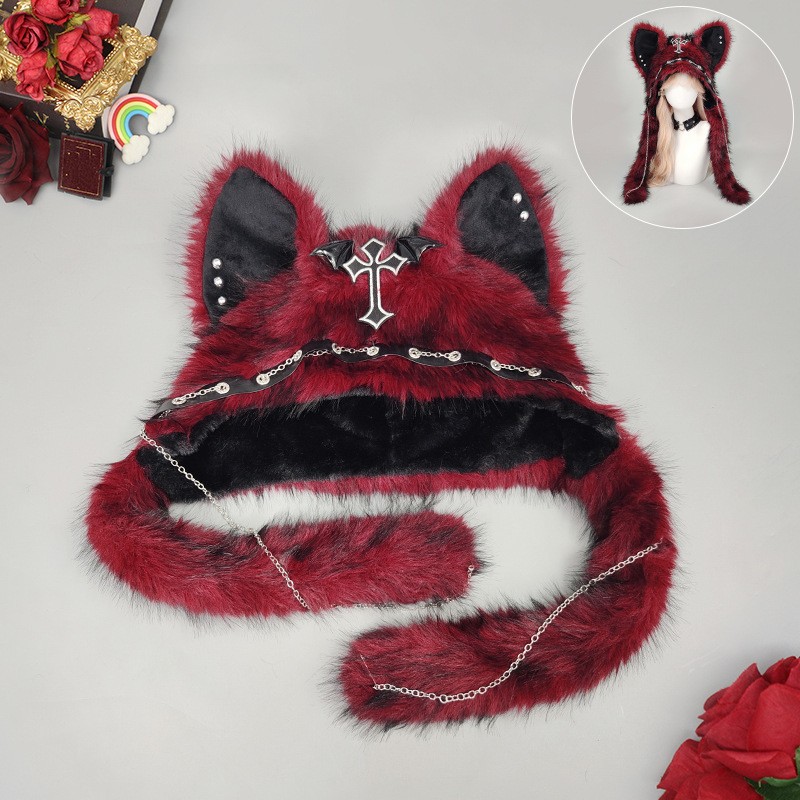 Cat-Ear Beanie Manufacturer - OEM Custom 3D Punk Rock Hat