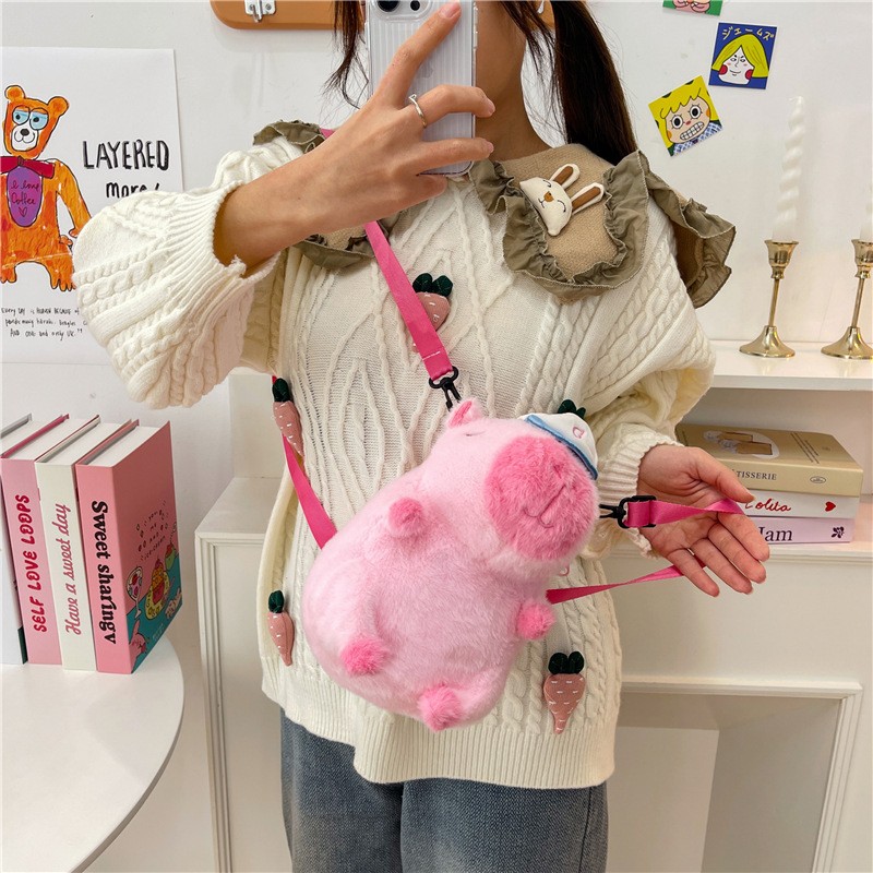 Dolphin Backpack Factory - OEM Custom Pink Capybara Design
