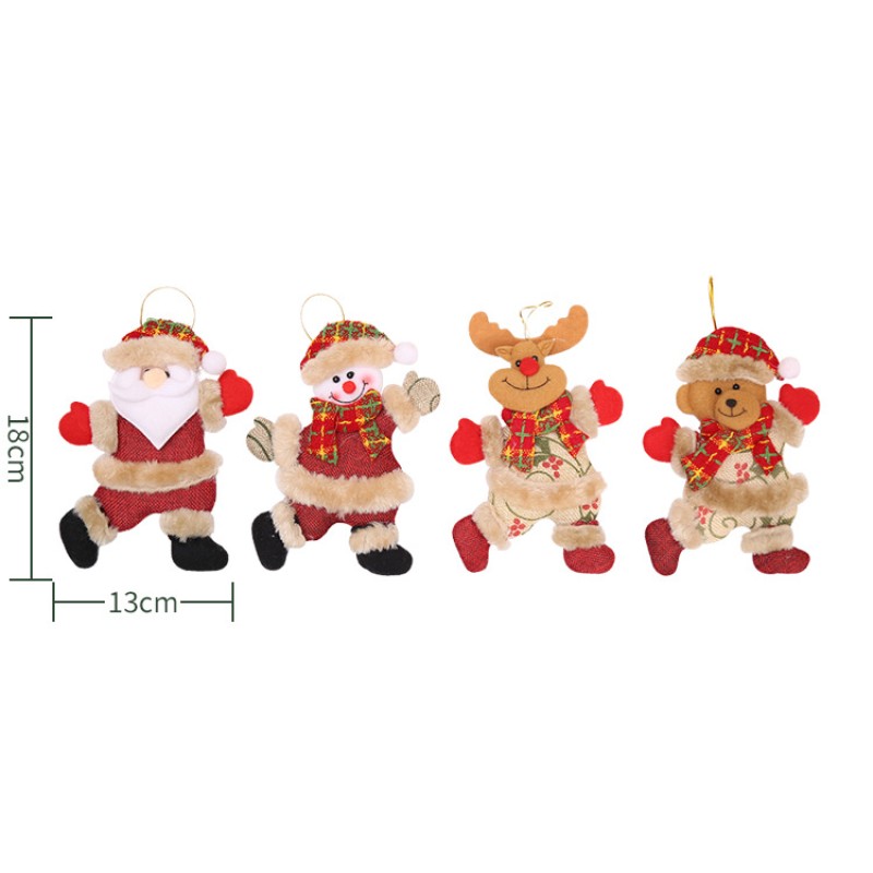 Christmas Ornament Supplier - OEM Custom Hanging Santa Snowman