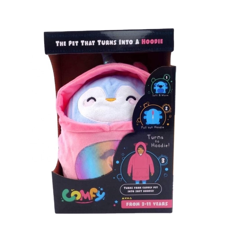 Pillow Hoodie Supplier - OEM Custom 2 in 1 Fleece Wear