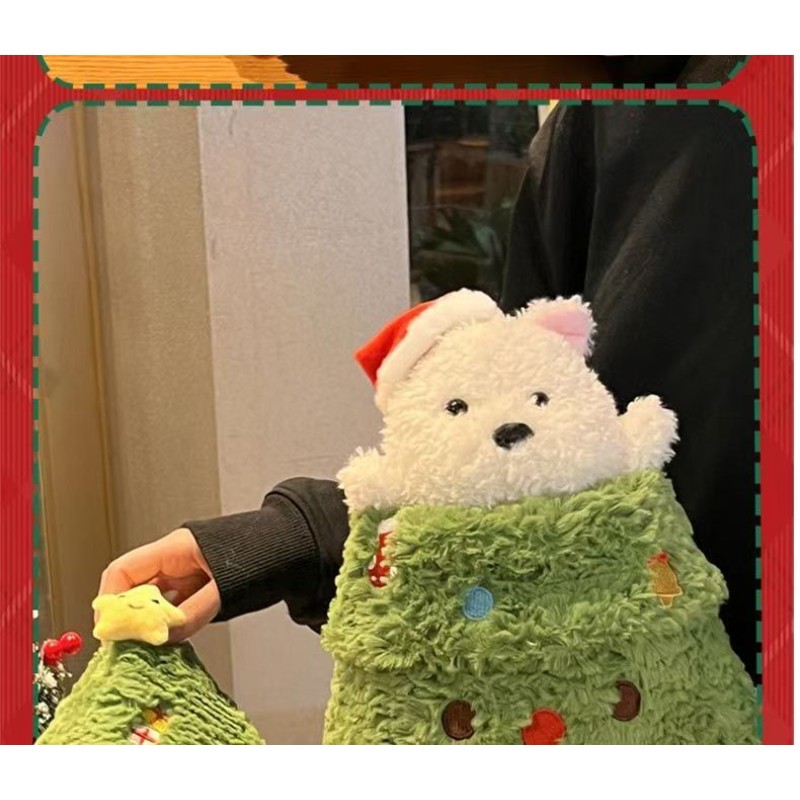 Christmas Plush Manufacturer - OEM Custom Tree Puppy Design