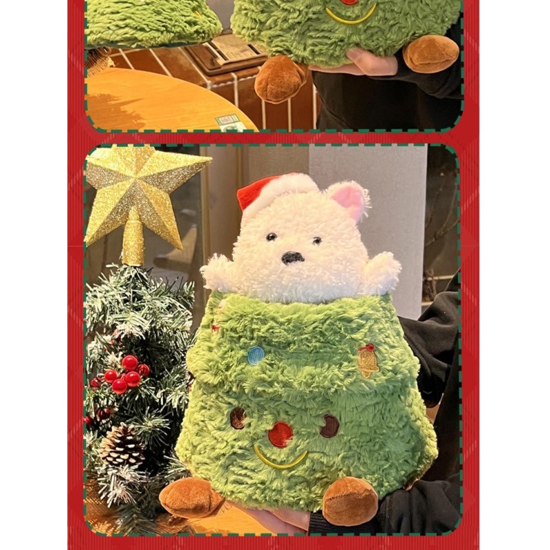 Christmas Plush Manufacturer - OEM Custom Tree Puppy Design