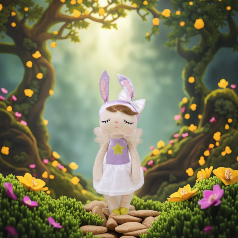 Bunny Plush Supplier - OEM Custom Pastoral Stuffed Figure