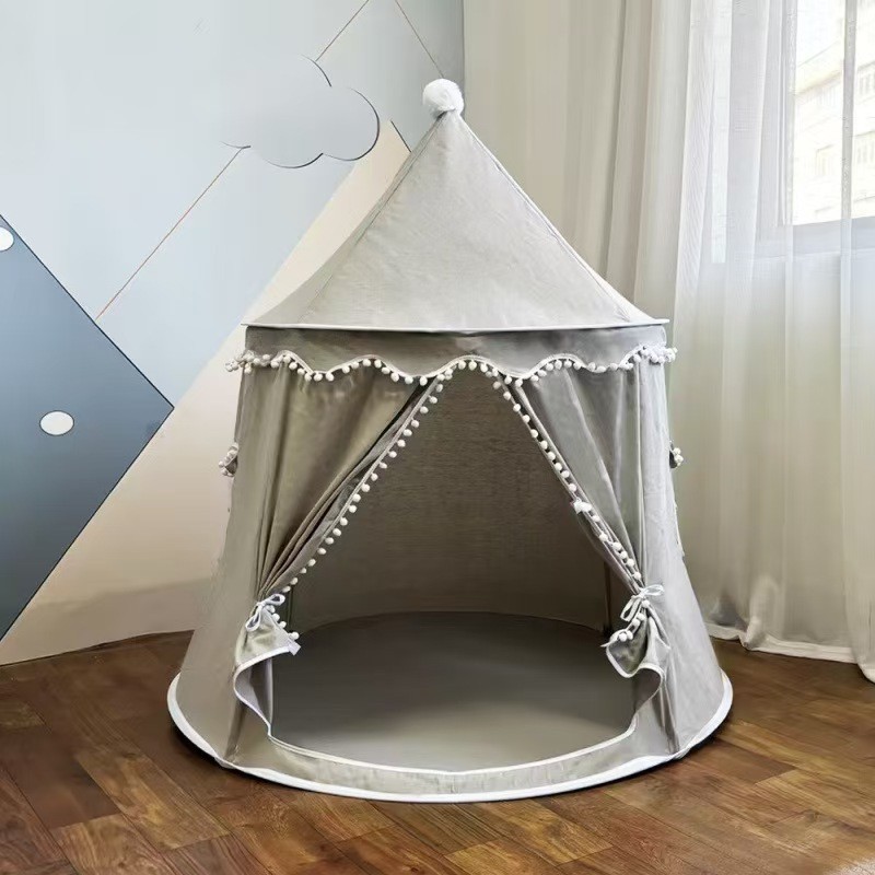 Play Tent Supplier - OEM Custom Polyester Canvas Castle