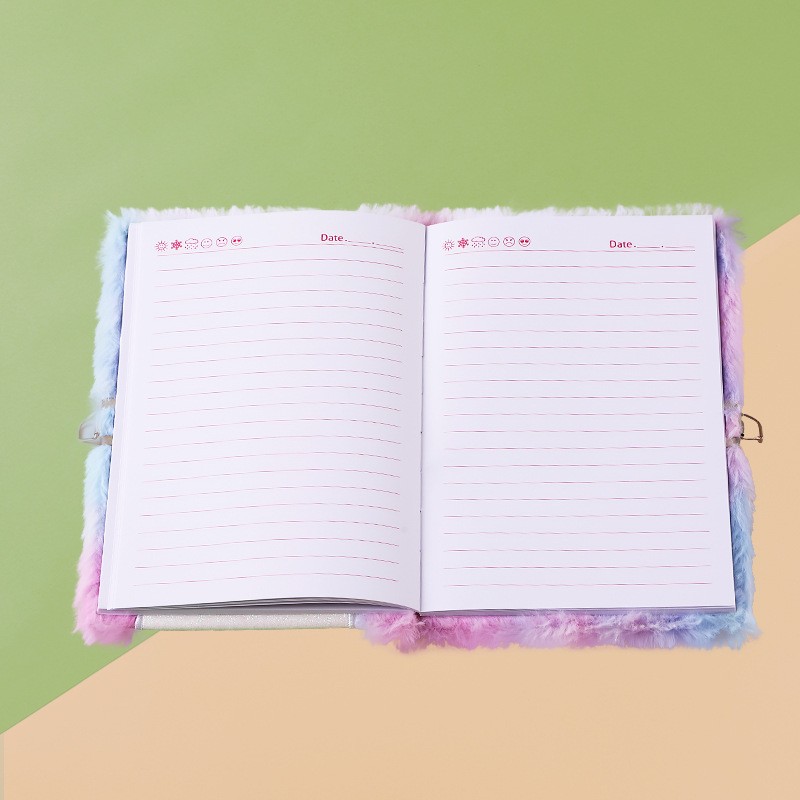 Plush Notebook Manufacturer - OEM Custom A5 Hardcover