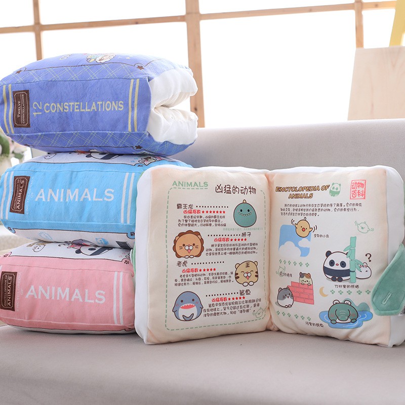 Book Pillow Factory - OEM Custom Encyclopedia Stuffed Animal