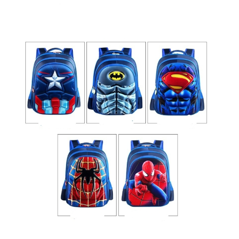 Kids Backpack Manufacturer - Cartoon SpiderMan Sports Backpack