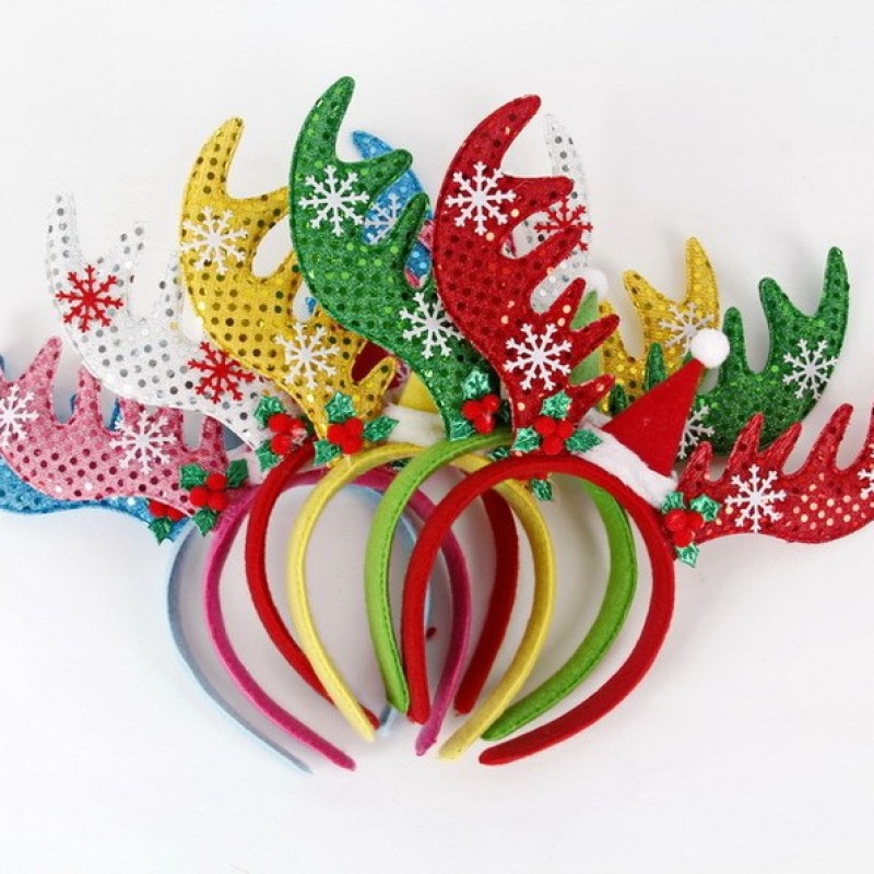Christmas Headband Factory - Antler Party Prop Headband