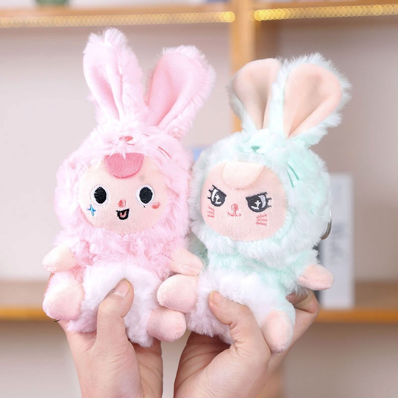 Key Chain Factory - Lili Rabbit Town Plush Doll Charm
