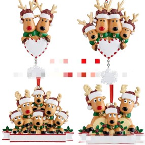 Christmas Decor Factory - Handwritten Name Resin Pendants