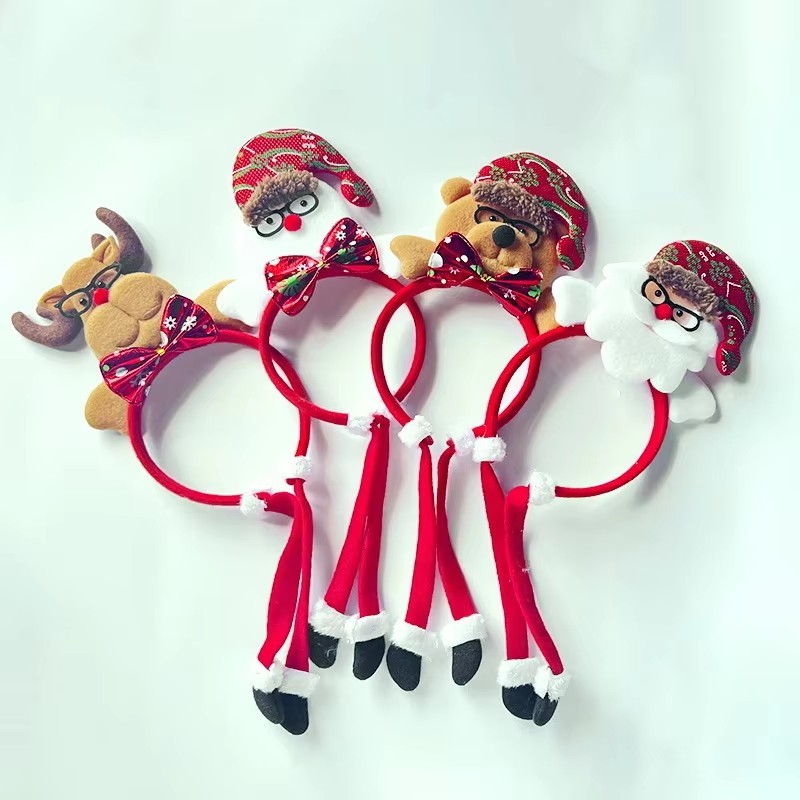 Christmas Headband Manufacturer - Elderly Snowman Reindeer