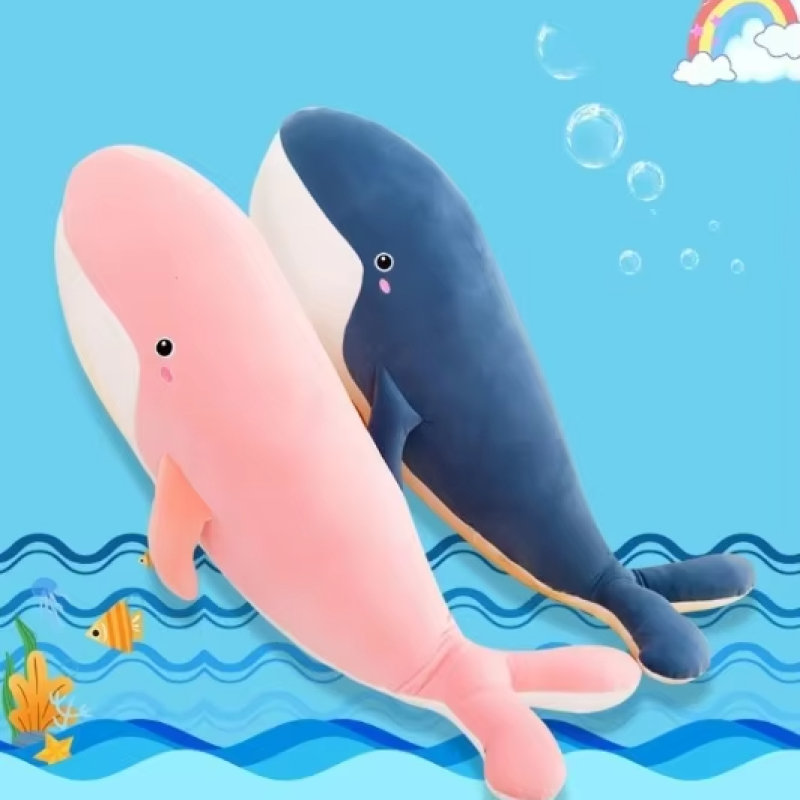 Throw Pillow Manufacturer - Whale Plush Sleep Pillow