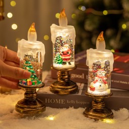 Luminous Decor Factory - LED Light Candle Christmas Crafts